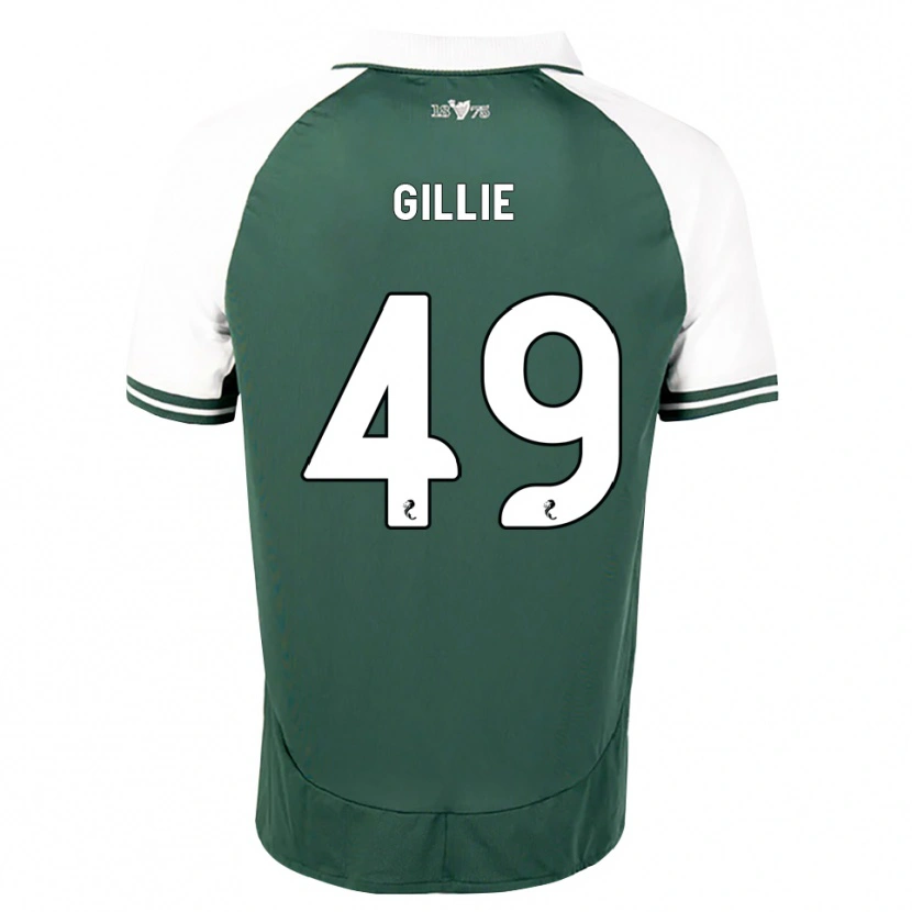 Danxen Dames Lewis Gillie #49 Zeegroen Wit Thuisshirt Thuistenue 2026/27 T-Shirt