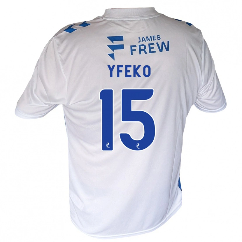 Danxen Dames Johnly Yfeko #15 Koningsblauw Wit Thuisshirt Thuistenue 2026/27 T-Shirt
