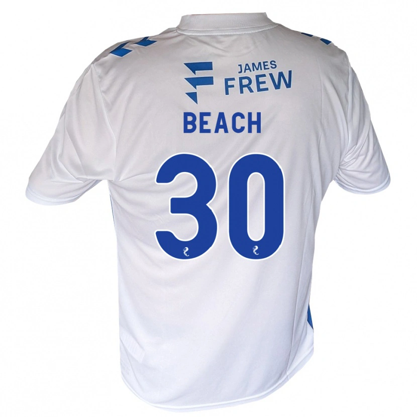 Danxen Dames Eddie Beach #30 Koningsblauw Wit Thuisshirt Thuistenue 2026/27 T-Shirt