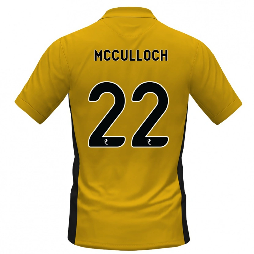 Danxen Dames Seren Mcculloch #22 Oranje Zwart Thuisshirt Thuistenue 2026/27 T-Shirt