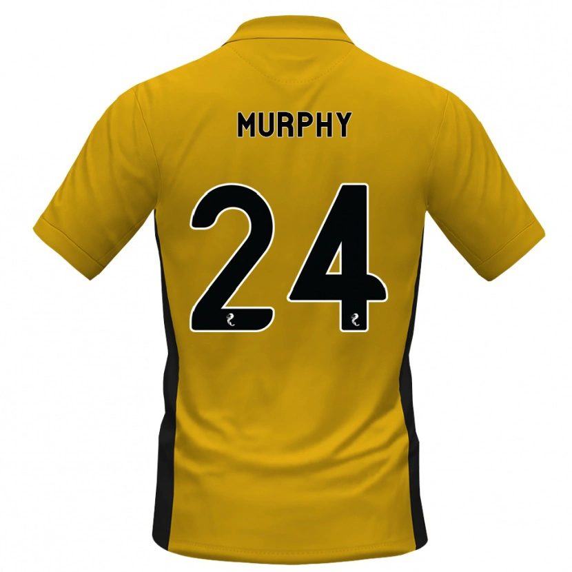Danxen Dames Jessica Murphy #24 Oranje Zwart Thuisshirt Thuistenue 2026/27 T-Shirt