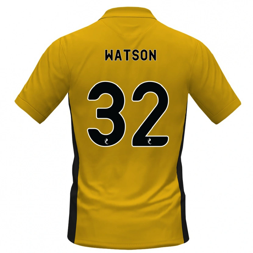 Danxen Dames Ashley Watson #32 Oranje Zwart Thuisshirt Thuistenue 2026/27 T-Shirt
