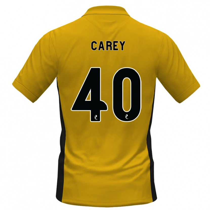 Danxen Dames Graham Carey #40 Oranje Zwart Thuisshirt Thuistenue 2026/27 T-Shirt