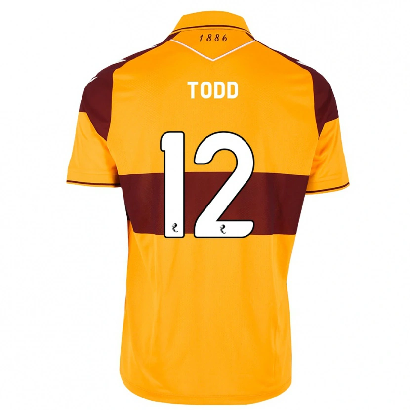 Danxen Dames Rachel Todd #12 Kastanjebruin Oranje Thuisshirt Thuistenue 2026/27 T-Shirt