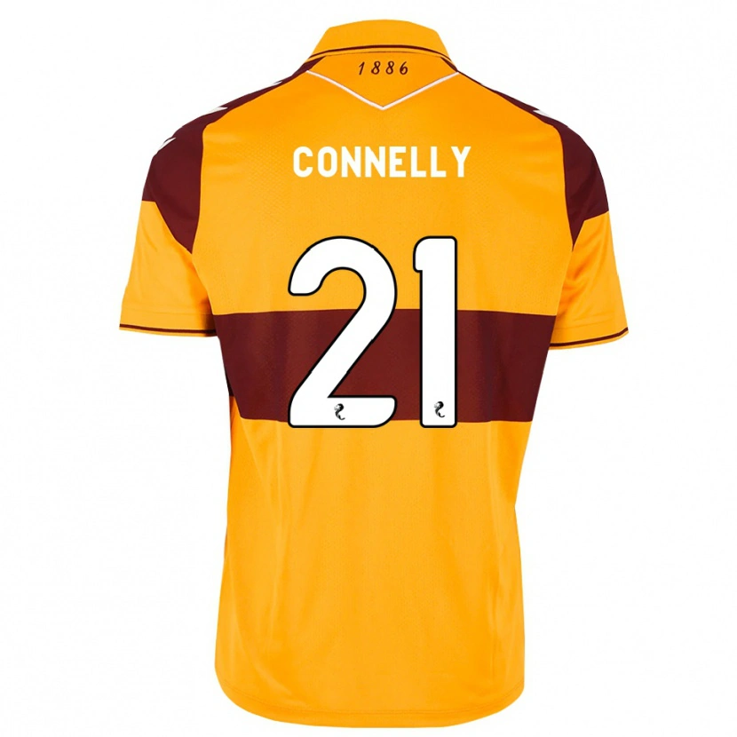 Danxen Dames Matty Connelly #21 Kastanjebruin Oranje Thuisshirt Thuistenue 2026/27 T-Shirt