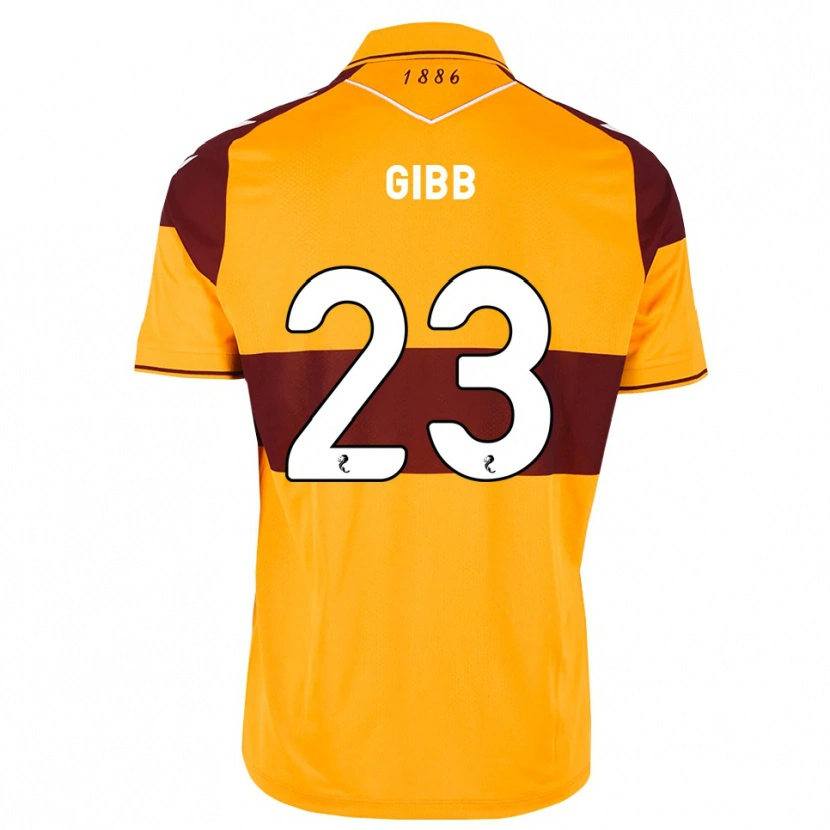 Danxen Dames Sarah Gibb #23 Kastanjebruin Oranje Thuisshirt Thuistenue 2026/27 T-Shirt