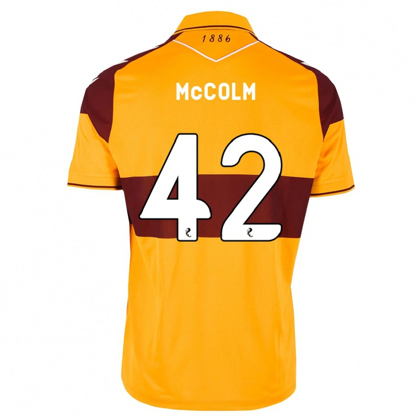 Danxen Dames Rocco Mccolm #42 Kastanjebruin Oranje Thuisshirt Thuistenue 2026/27 T-Shirt
