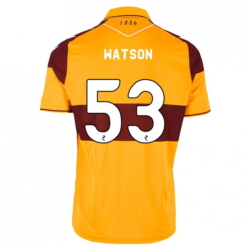 Danxen Dames Blane Watson #53 Kastanjebruin Oranje Thuisshirt Thuistenue 2026/27 T-Shirt