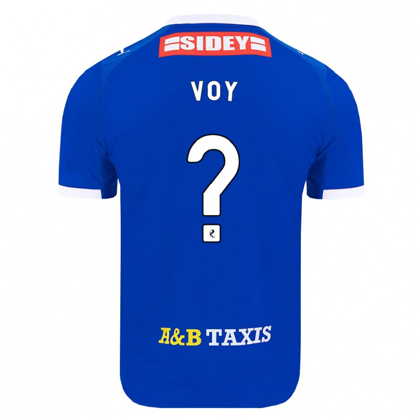 Danxen Dames Cole Voy #0 Blauw Rood Geel Thuisshirt Thuistenue 2026/27 T-Shirt