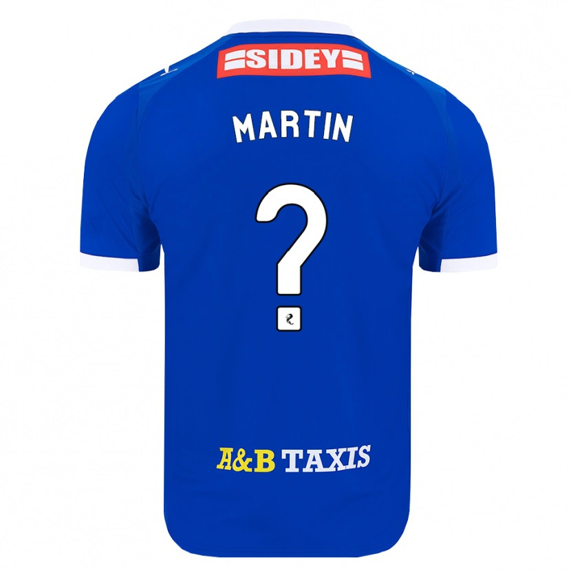 Danxen Dames Ethan Martin #0 Blauw Rood Geel Thuisshirt Thuistenue 2026/27 T-Shirt