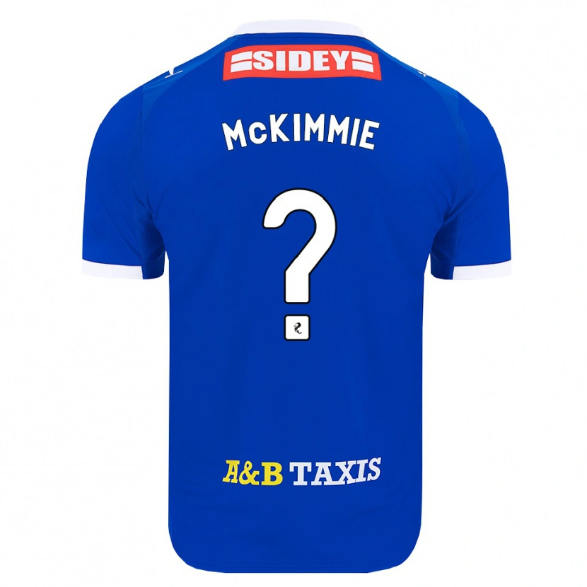 Danxen Dames Lucas Mckimmie #0 Blauw Rood Geel Thuisshirt Thuistenue 2026/27 T-Shirt