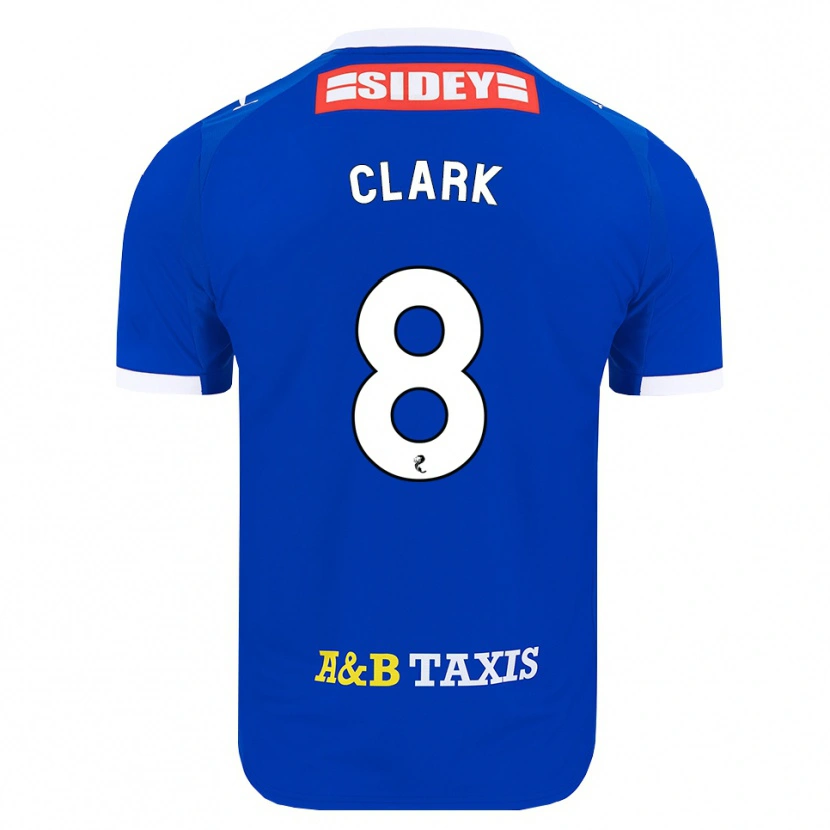 Danxen Dames Hannah Clark #8 Blauw Rood Geel Thuisshirt Thuistenue 2026/27 T-Shirt