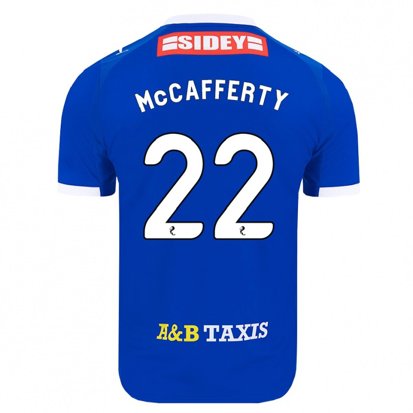 Danxen Dames Eirinn Mccafferty #22 Blauw Rood Geel Thuisshirt Thuistenue 2026/27 T-Shirt