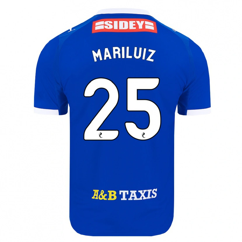 Danxen Dames Mariluiz Sanchez #25 Blauw Rood Geel Thuisshirt Thuistenue 2026/27 T-Shirt