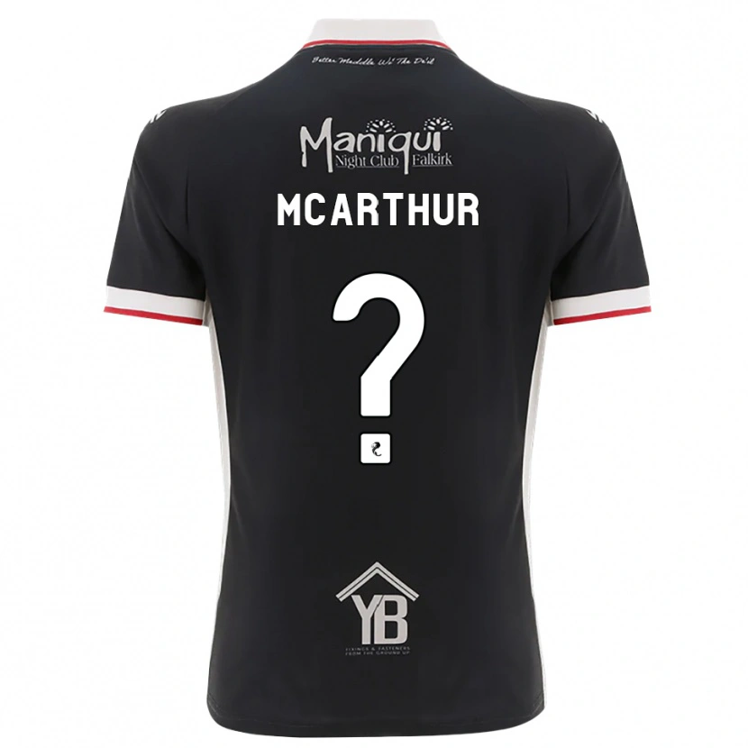 Danxen Dames Lucy Mcarthur #0 Zwart Wit Rood Thuisshirt Thuistenue 2026/27 T-Shirt