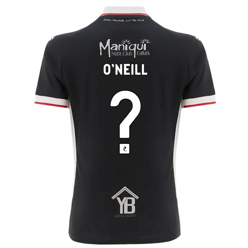 Danxen Dames Robyn O'neill #0 Zwart Wit Rood Thuisshirt Thuistenue 2026/27 T-Shirt