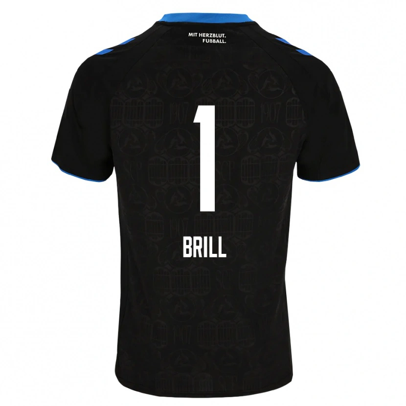Danxen Dames Moritz Brill #1 Zwart Wit Rood Thuisshirt Thuistenue 2026/27 T-Shirt
