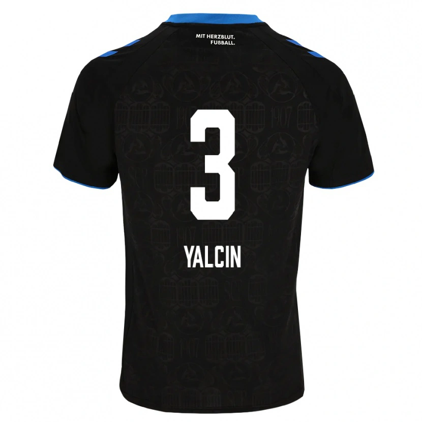 Danxen Dames Kerem Yalcin #3 Zwart Wit Rood Thuisshirt Thuistenue 2026/27 T-Shirt