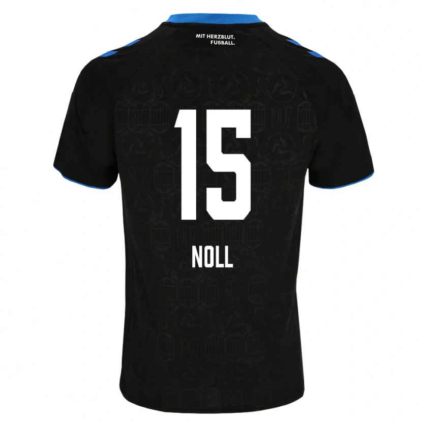 Danxen Dames Nahuel Noll #15 Zwart Wit Rood Thuisshirt Thuistenue 2026/27 T-Shirt