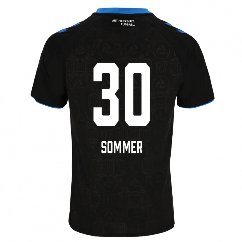 Danxen Dames Konstantin Sommer #30 Zwart Wit Rood Thuisshirt Thuistenue 2026/27 T-Shirt