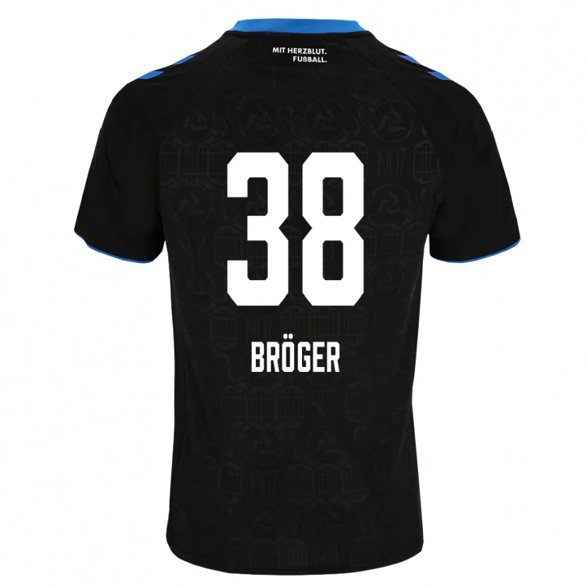 Danxen Dames Bennit Bröger #38 Zwart Wit Rood Thuisshirt Thuistenue 2026/27 T-Shirt