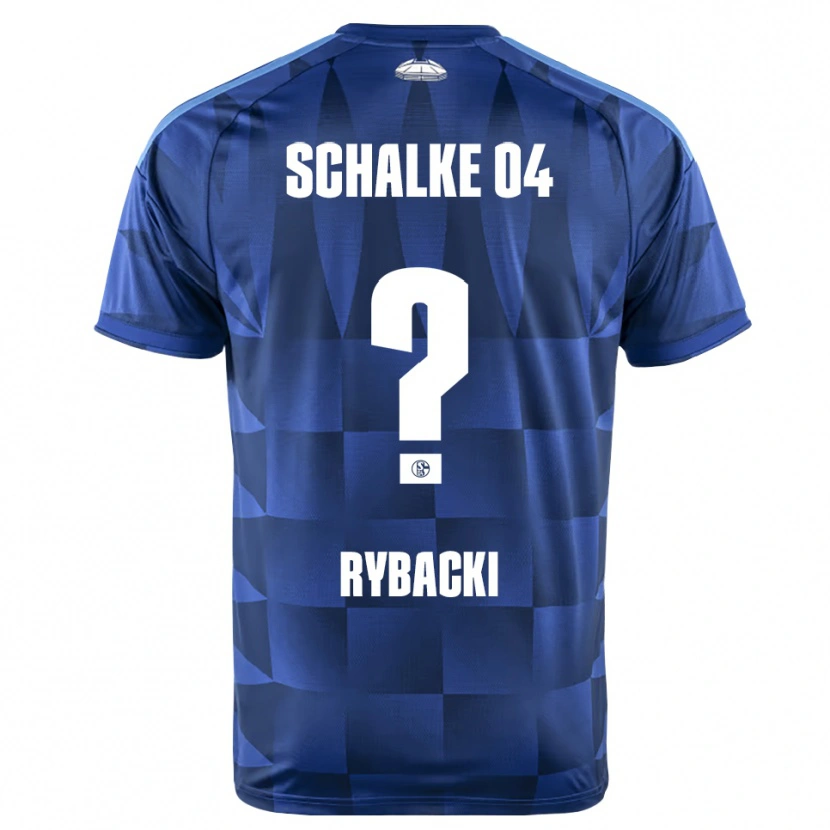 Danxen Dames Pia Rybacki #0 Donkerblauw Geel Wit Thuisshirt Thuistenue 2026/27 T-Shirt