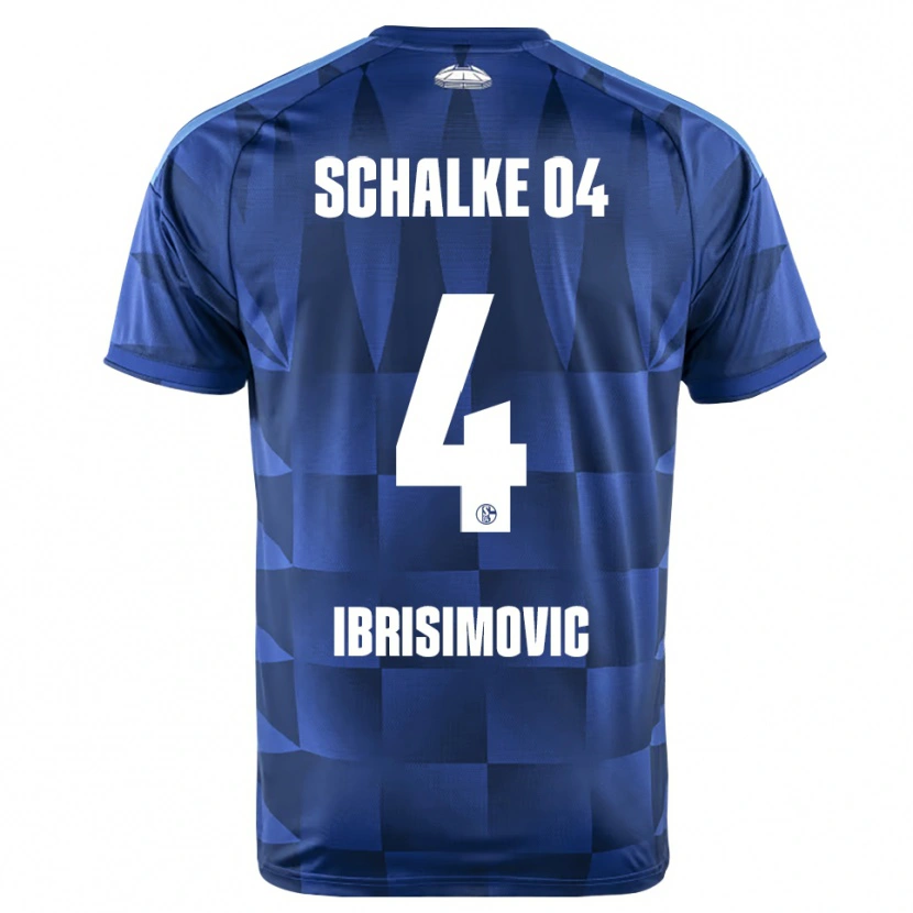 Danxen Dames Amar Ibrisimovic #4 Donkerblauw Geel Wit Thuisshirt Thuistenue 2026/27 T-Shirt