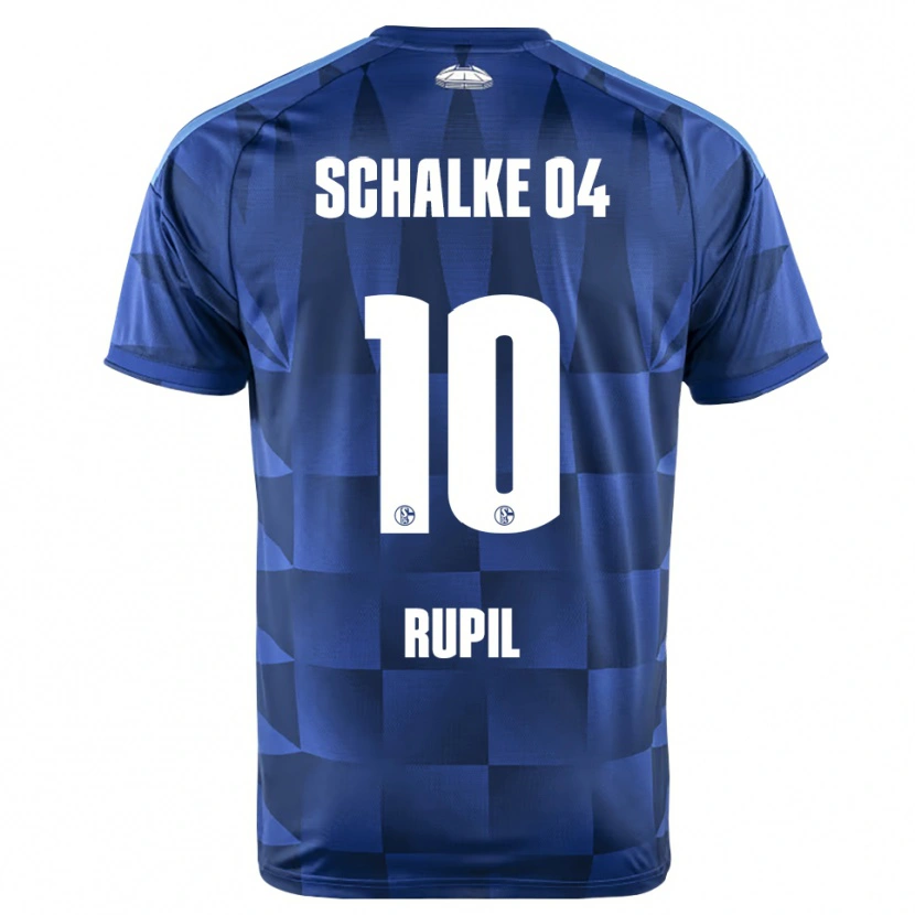 Danxen Dames Timothé Rupil #10 Donkerblauw Geel Wit Thuisshirt Thuistenue 2026/27 T-Shirt