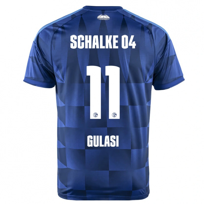 Danxen Dames Ayman Gulasi #11 Donkerblauw Geel Wit Thuisshirt Thuistenue 2026/27 T-Shirt