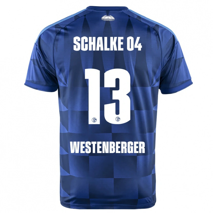 Danxen Dames Noel Westenberger #13 Donkerblauw Geel Wit Thuisshirt Thuistenue 2026/27 T-Shirt