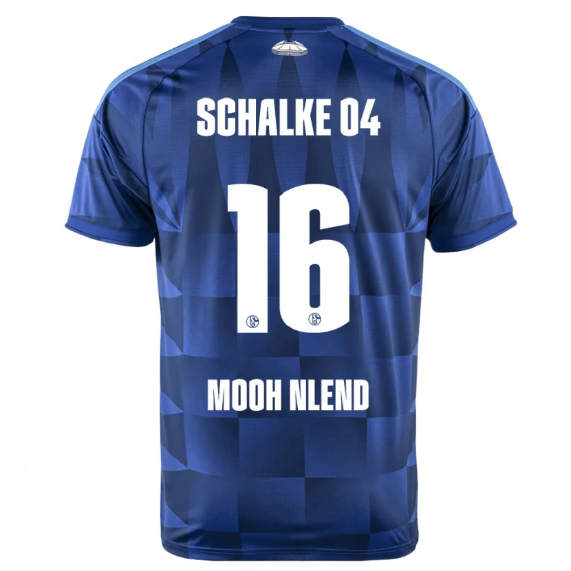 Danxen Dames Jofranck Mooh Nlend #16 Donkerblauw Geel Wit Thuisshirt Thuistenue 2026/27 T-Shirt