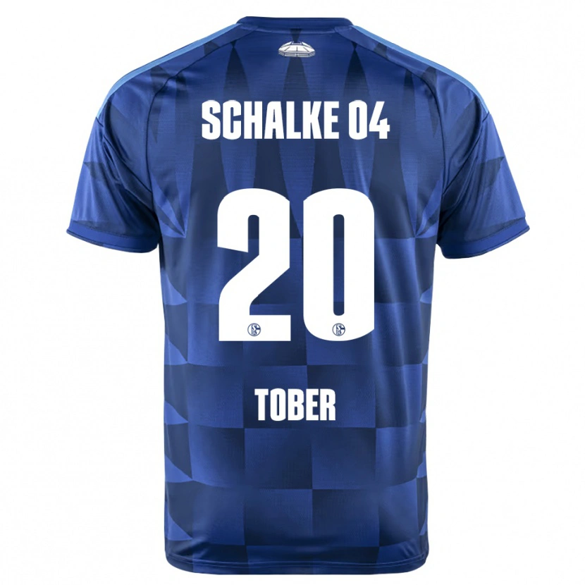 Danxen Dames Louis Tober #20 Donkerblauw Geel Wit Thuisshirt Thuistenue 2026/27 T-Shirt