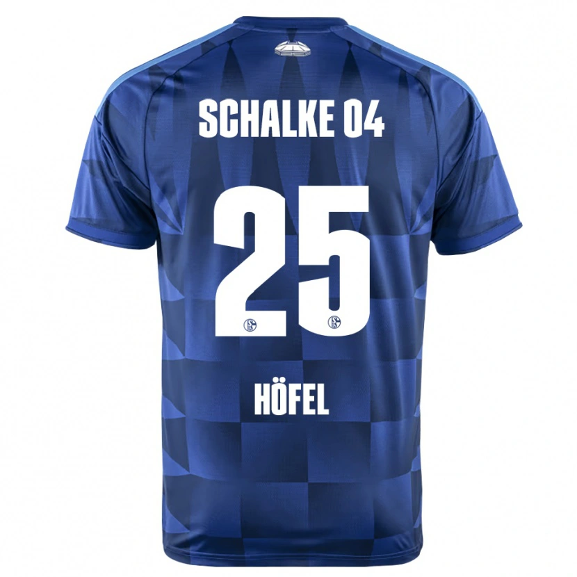 Danxen Dames Luca Höfel #25 Donkerblauw Geel Wit Thuisshirt Thuistenue 2026/27 T-Shirt