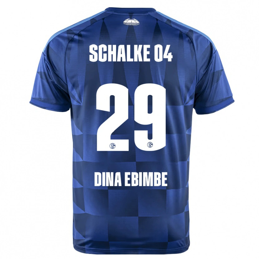 Danxen Dames Junior Dina Ebimbe #29 Donkerblauw Geel Wit Thuisshirt Thuistenue 2026/27 T-Shirt