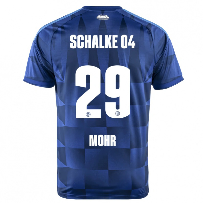 Danxen Dames Tobias Mohr #29 Donkerblauw Geel Wit Thuisshirt Thuistenue 2026/27 T-Shirt