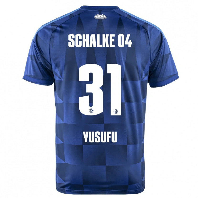 Danxen Dames Faaris Yusufu #31 Donkerblauw Geel Wit Thuisshirt Thuistenue 2026/27 T-Shirt