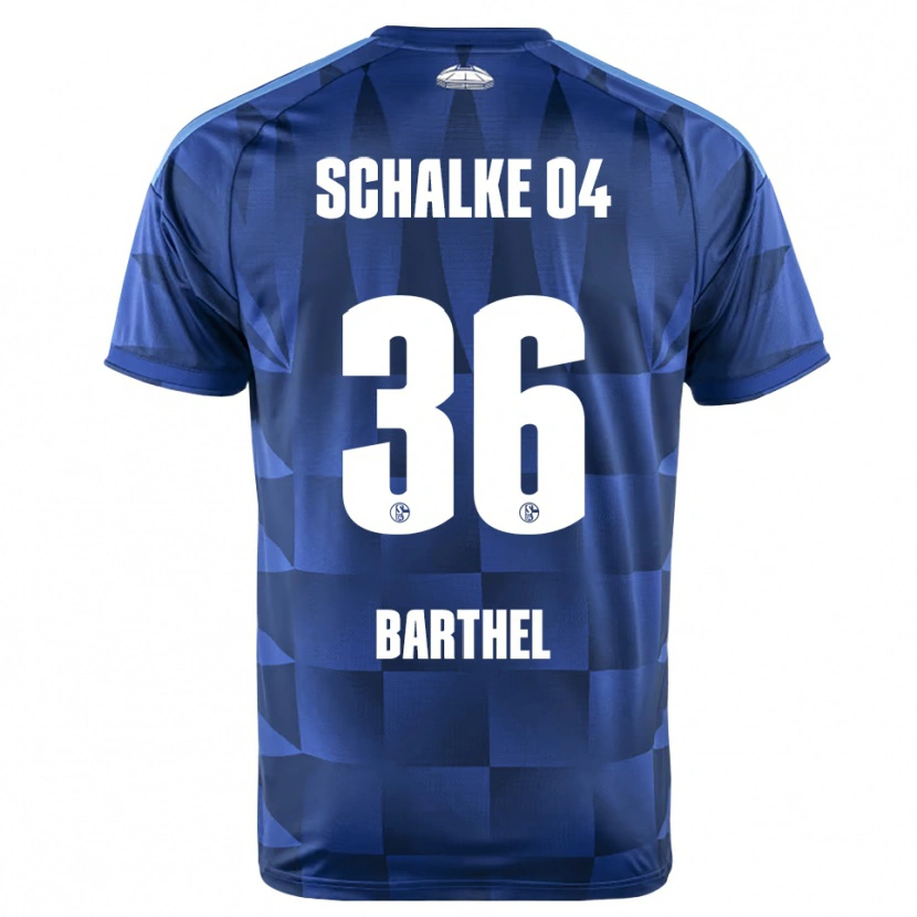 Danxen Dames Niklas Barthel #36 Donkerblauw Geel Wit Thuisshirt Thuistenue 2026/27 T-Shirt