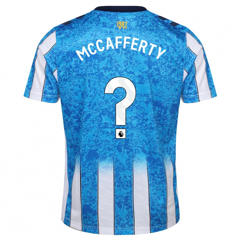 Danxen Dames Lewys Mccafferty #0 Wit Blauw Oranje Thuisshirt Thuistenue 2026/27 T-Shirt
