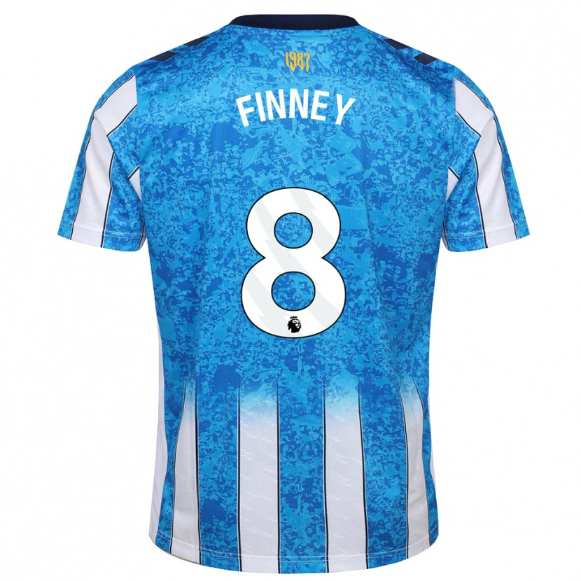 Danxen Dames Charlie Finney #8 Wit Blauw Oranje Thuisshirt Thuistenue 2026/27 T-Shirt