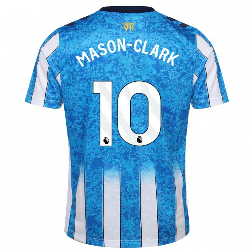 Danxen Dames Ephron Mason-Clark #10 Wit Blauw Oranje Thuisshirt Thuistenue 2026/27 T-Shirt