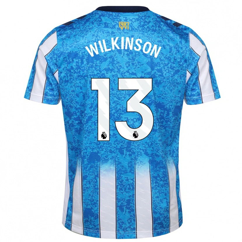Danxen Dames Mitchell Wilkinson #13 Wit Blauw Oranje Thuisshirt Thuistenue 2026/27 T-Shirt