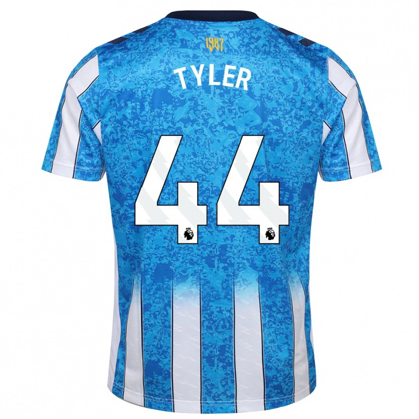 Danxen Dames Cian Tyler #44 Wit Blauw Oranje Thuisshirt Thuistenue 2026/27 T-Shirt