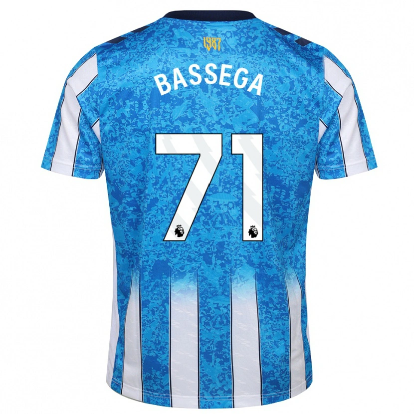Danxen Dames Nsemi Bassega #71 Wit Blauw Oranje Thuisshirt Thuistenue 2026/27 T-Shirt