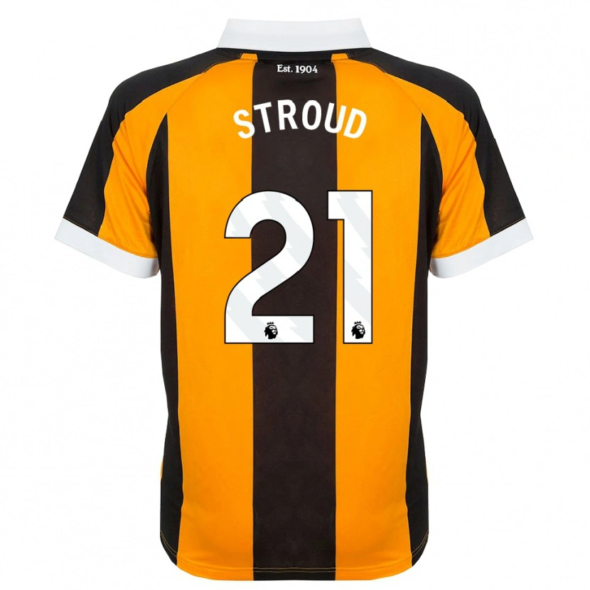 Danxen Dames Elliot Stroud #21 Oranje Zwart Wit Thuisshirt Thuistenue 2026/27 T-Shirt