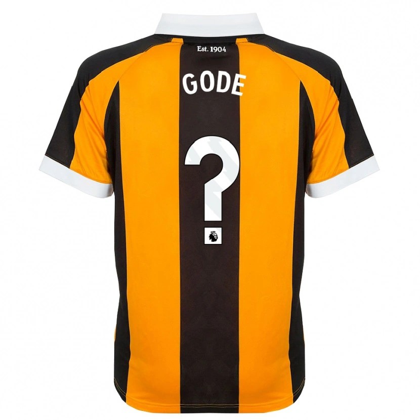 Danxen Dames Ted Gode #0 Oranje Zwart Wit Thuisshirt Thuistenue 2026/27 T-Shirt