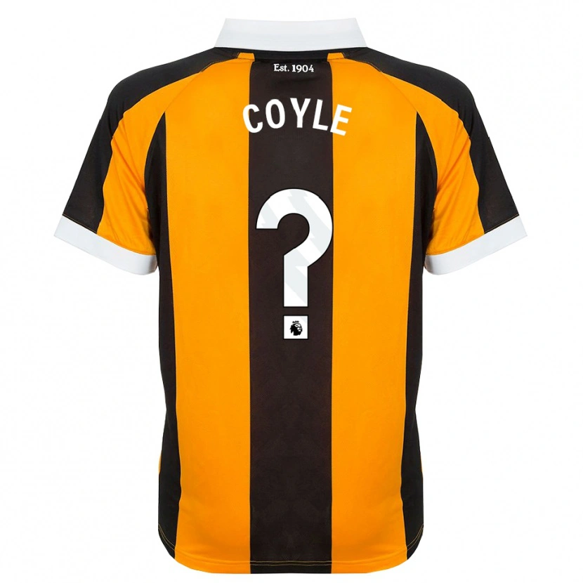 Danxen Dames Rocco Coyle #0 Oranje Zwart Wit Thuisshirt Thuistenue 2026/27 T-Shirt