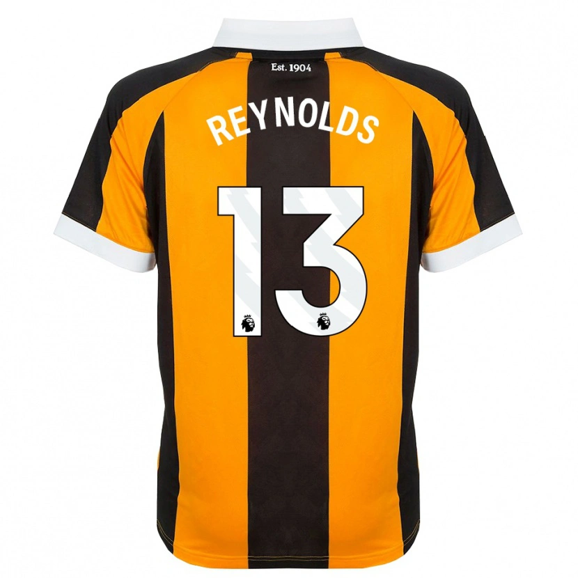 Danxen Dames Kerr Reynolds #13 Oranje Zwart Wit Thuisshirt Thuistenue 2026/27 T-Shirt