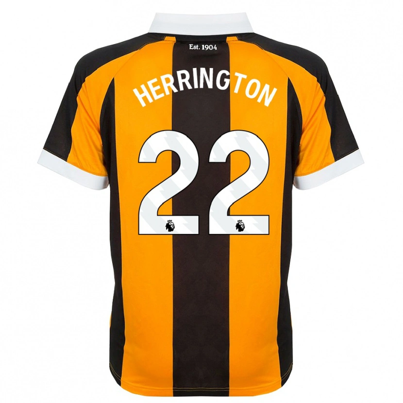 Danxen Dames Lucas Herrington #22 Oranje Zwart Wit Thuisshirt Thuistenue 2026/27 T-Shirt