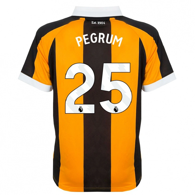 Danxen Dames Florence Pegrum #25 Oranje Zwart Wit Thuisshirt Thuistenue 2026/27 T-Shirt
