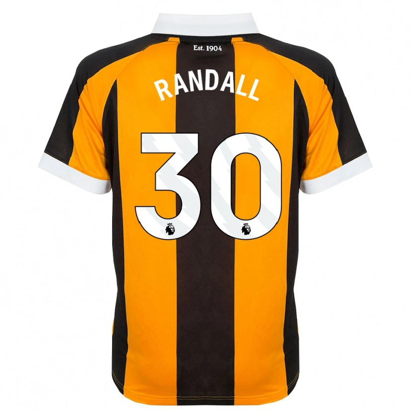 Danxen Dames Jennifer Randall #30 Oranje Zwart Wit Thuisshirt Thuistenue 2026/27 T-Shirt
